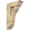 Ekena Millwork Olympic Traditional Rough Sawn Bracket w/ Offset Brace, Douglas Fir, 8"W x 22"D x 34"H BKT0806X22X34OLY01RDF - alternate 1